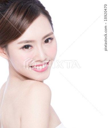 beautiful Skin care woman Face 18920470