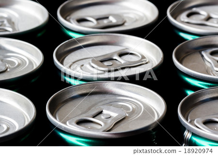 A group of cans background 18920974