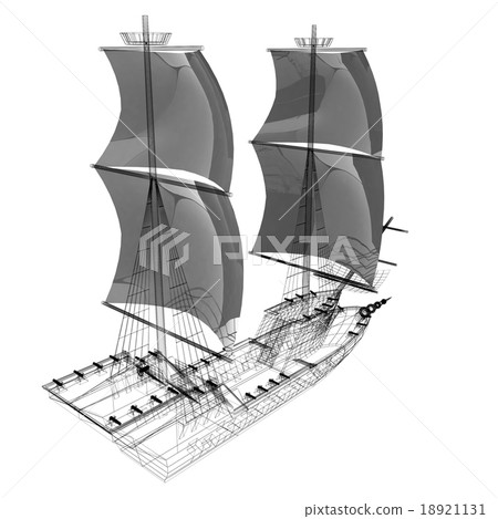 3d model ship 18921131