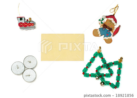 Christmas gingerbread with greeting card Christmas gingerbread with greeting card 18921856