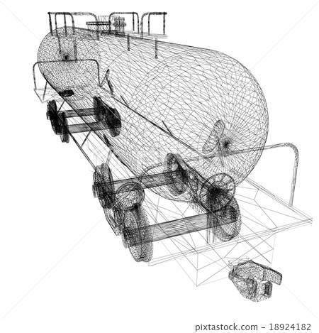 3D model cistern car 18924182