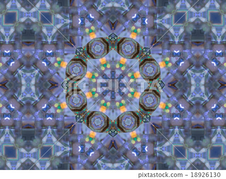 Pattern of kaleidoscope abstract grey pattern 18926130