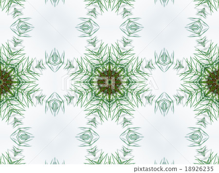 Green abstract kaleidoscope background 18926235