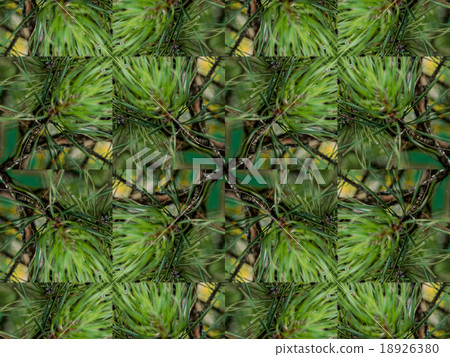 Green abstract kaleidoscope background Green abstract kaleidoscope background 18926380