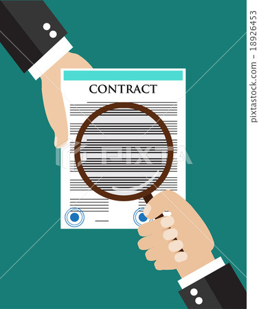 Contract inspection concept.  18926453