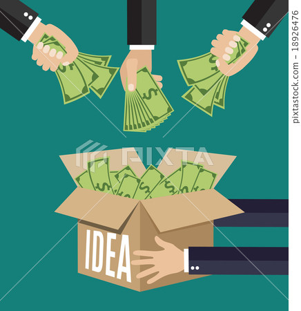 concept for crowdfunding, 18926476