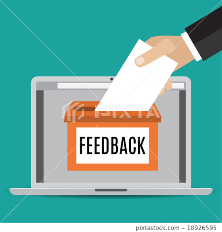 Online feedback concept.  18926595