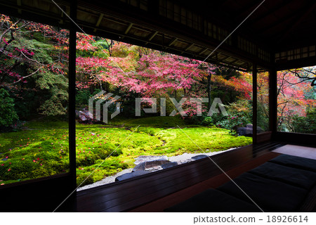 Ruri garden to see from the first floor of Rurikoin Shosha 18926614