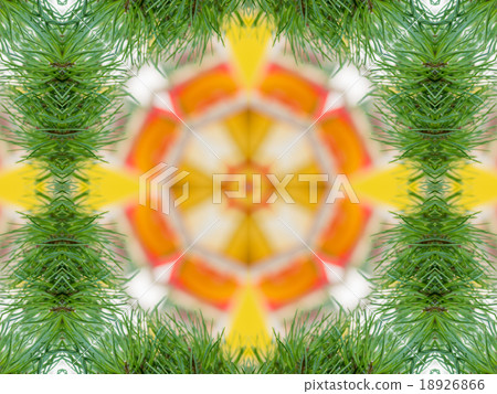 Green abstract kaleidoscope background Green abstract kaleidoscope background 18926866