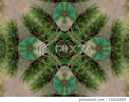 Green abstract kaleidoscope background Green abstract kaleidoscope background 18926889