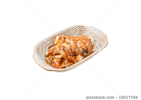Roti with Thai tea sauce Roti with Thai tea sauce 18927598