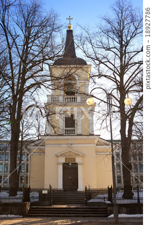 Belltower of Holy Trinity Church, Helsinki.  18927786