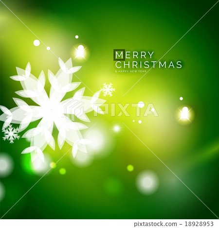 Holiday green abstract background, winter - Stock Illustration ...