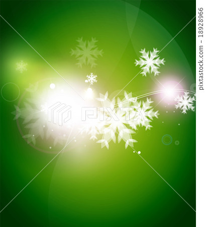 Holiday green abstract background, winter Holiday green abstract background, winter 18928966