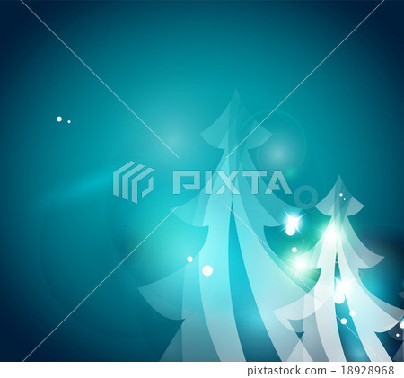 Holiday blue abstract background, winter 18928968