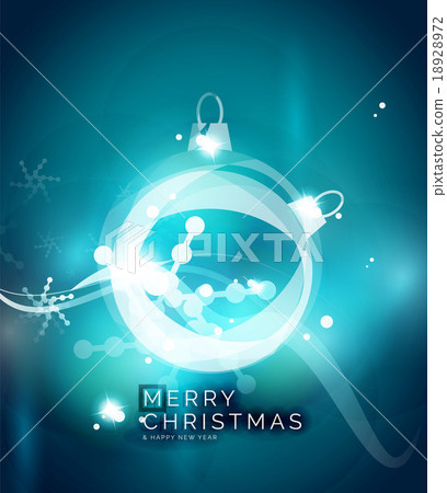 Holiday blue abstract background, winter 18928972