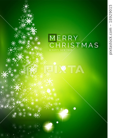 Christmas green abstract background with white 18929015