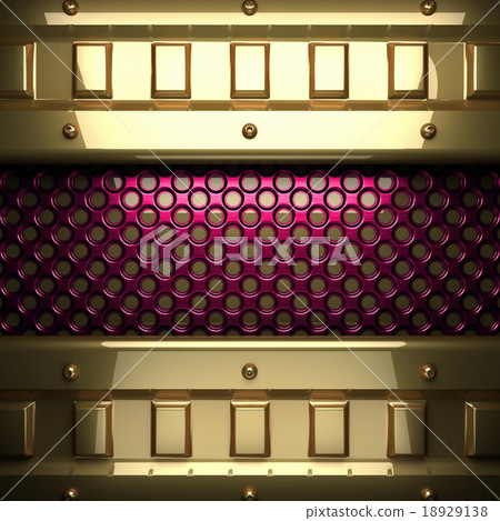 pink metal background with yellow element pink metal background with yellow element 18929138