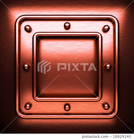 red brushed metal background 18929140