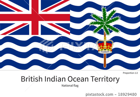 National flag of British Indian Ocean Territory National flag of British Indian Ocean Territory 18929480