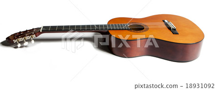 string guitar on a white background 18931092