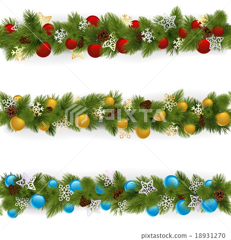 Vector Christmas Borders Set 4 Vector Christmas Borders Set 4 18931270