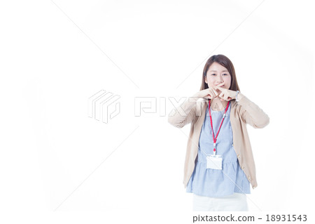 Office casual portrait (white background) Office casual portrait (white background) 18931543