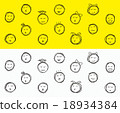 PrintDrawing set of cartoon different emotions 18934384