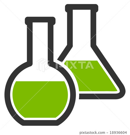 Glass Flasks Icon 18936604