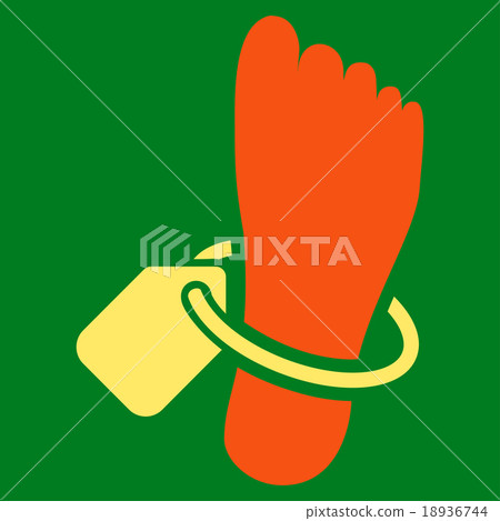 Mortuary Tag Icon Mortuary Tag Icon 18936744