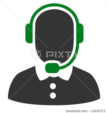 Call Center Operator Icon 18936751