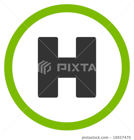 Helicopter Landing Icon 18937470
