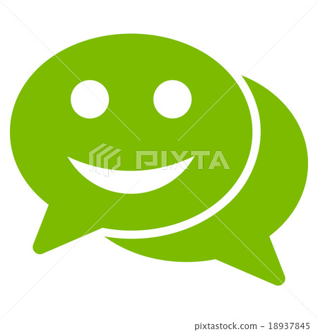 Happy Chat Icon Happy Chat Icon 18937845