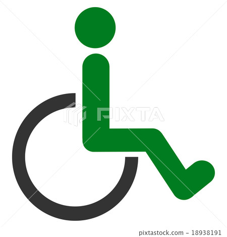 Disabled Person Icon Disabled Person Icon 18938191