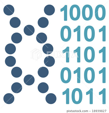 Dna Code Icon Dna Code Icon 18939827