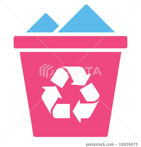 Full Recycle Bin Icon 18939873