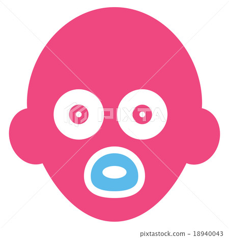 Baby Head Icon 18940043