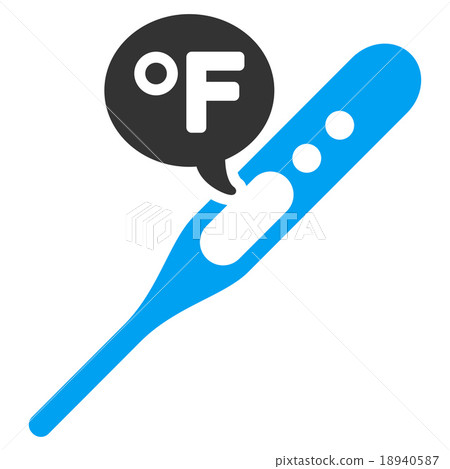 Fahrenheit Temperature Icon 18940587