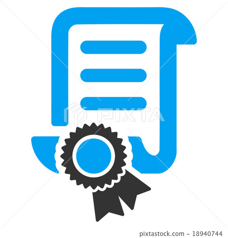 Certified Scroll Document Icon Certified Scroll Document Icon 18940744