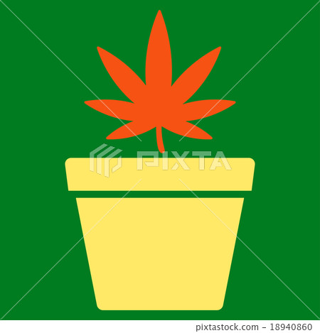 Cannabis Pot Icon Cannabis Pot Icon 18940860