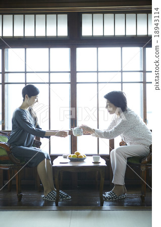 A moment with my daughter at the destination 18943114