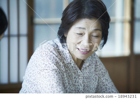 Grandmother doing housework 18943231