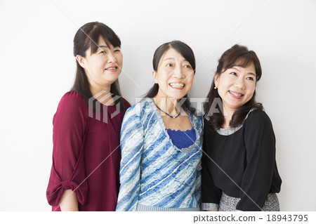 3名肖像高級女性 3名肖像高級女性 18943795