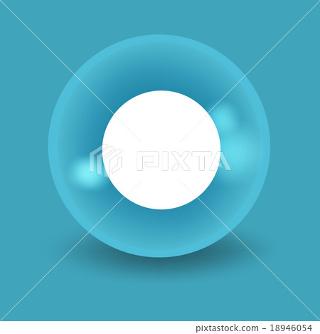 Flat modern design with shadow icon player - Stock Illustration ...