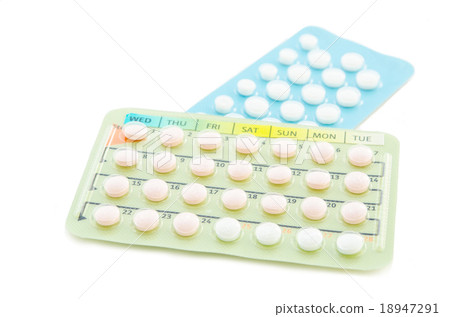 Contraceptive pill or Birth control pill. Contraceptive pill or Birth control pill. 18947291