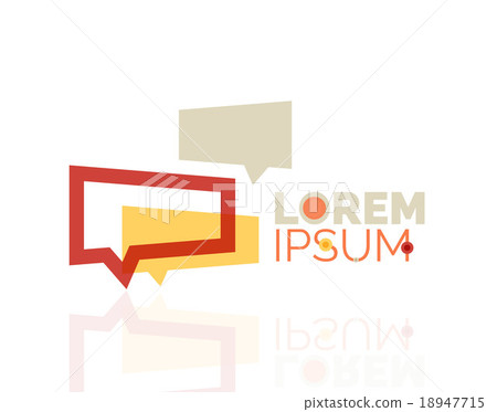 Logo, abstract geometric business icon 18947715