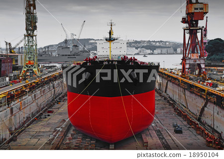 Shipbuilding industry and jib crane 18950104