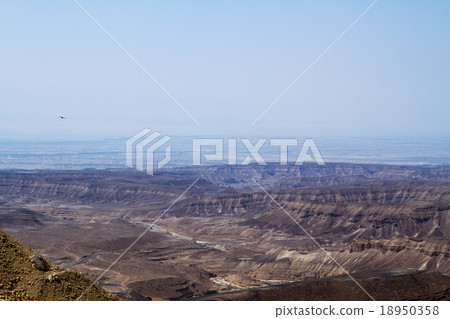Dead sea cliffs . 18950358
