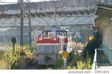 Diesel locomotive DE11 Hamakawasaki Station 18951651