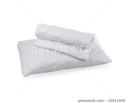 pillow with white protective mite pillow case 18952809